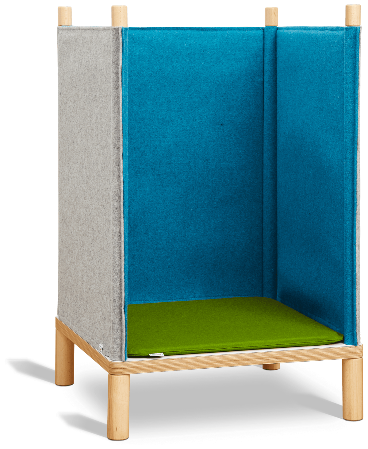 Kindermöbel | nachhaltig | made in germany | Multifunktionsmöbel | Kindergartenmöbel | Kindermöbel Holz | hochwertig | Akustikmöbel | Filz | Geräuschreduktion | Sessel | Kindersessel | SILA | timkid
